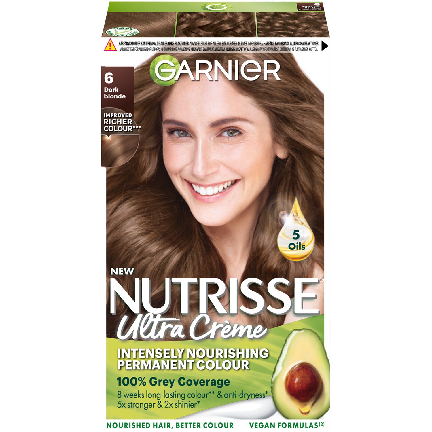 Garnier Nutrisse Cream 6.0 Cannelle