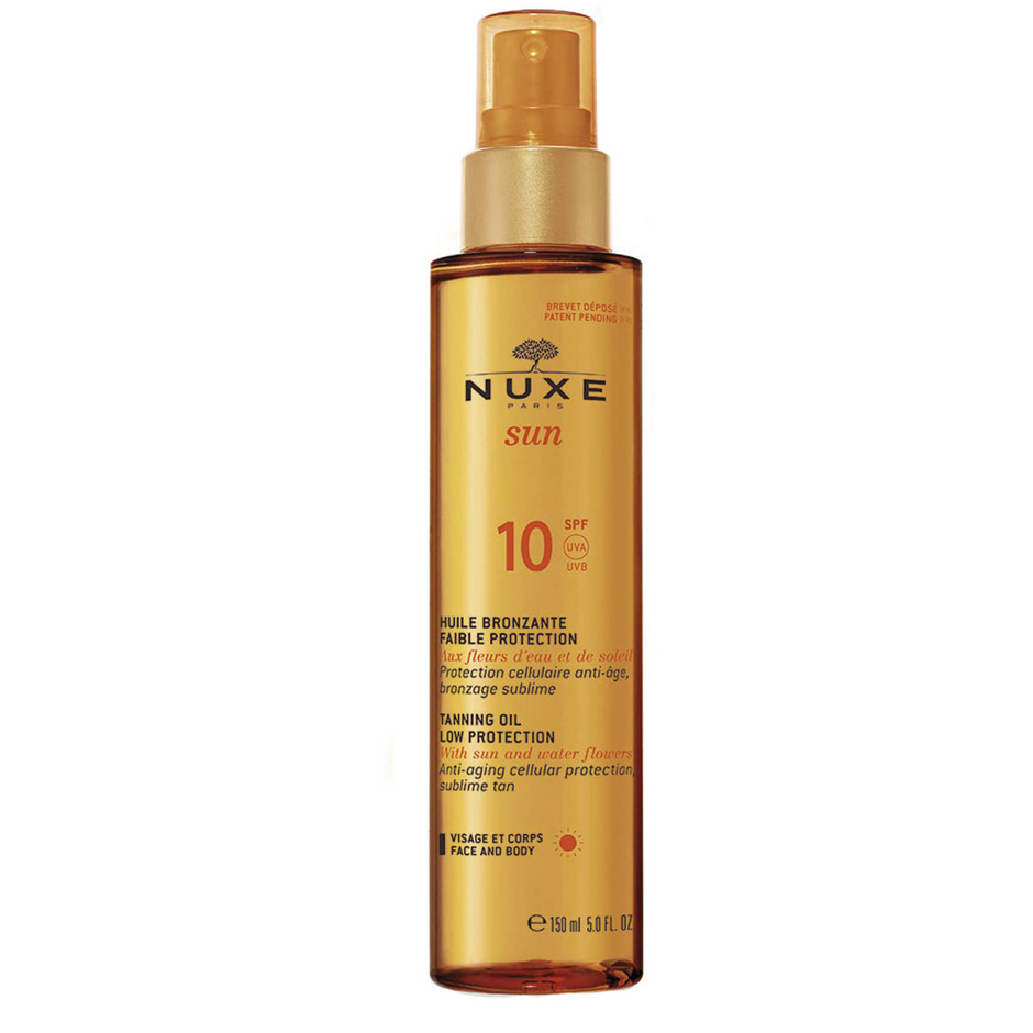 Bilde av Nuxe Nuxe Sun Tanning Oil For Face And Body Spf 10 - 150 Ml