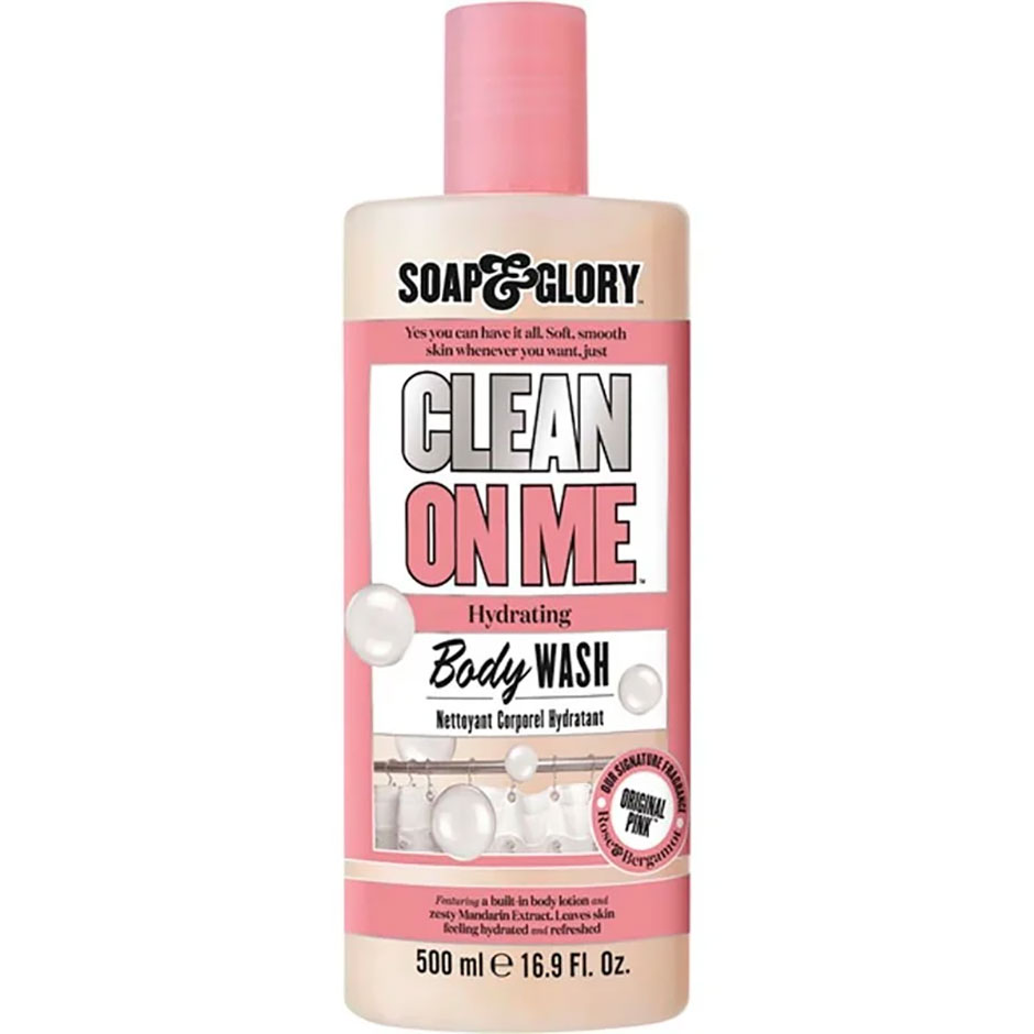 Bilde av Soap & Glory Clean On Me Body Wash For Cleansed And Refreshed Skin Body Wash - 500 Ml