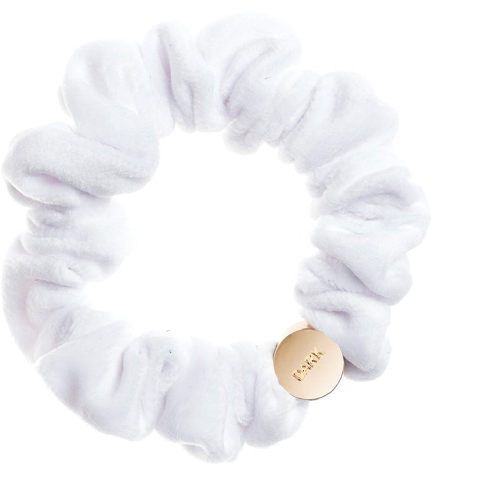 Bilde av Dark Velvet Mini Scrunchie Cool White