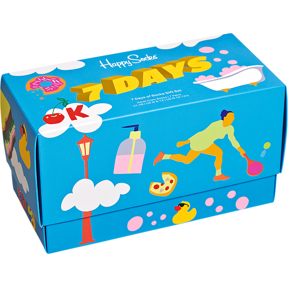 7-Pack 7 Day Socks Gift Set