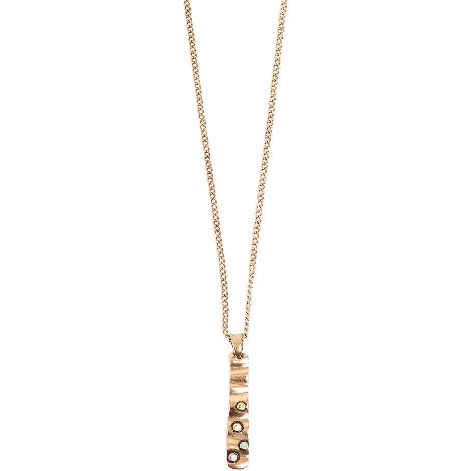 Delicate Wave Long Chain Necklace