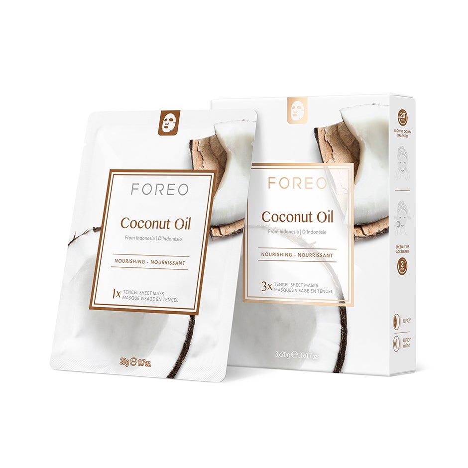 FOREO Farm To Face -mask Coconut Oil Sheet (3pcs)