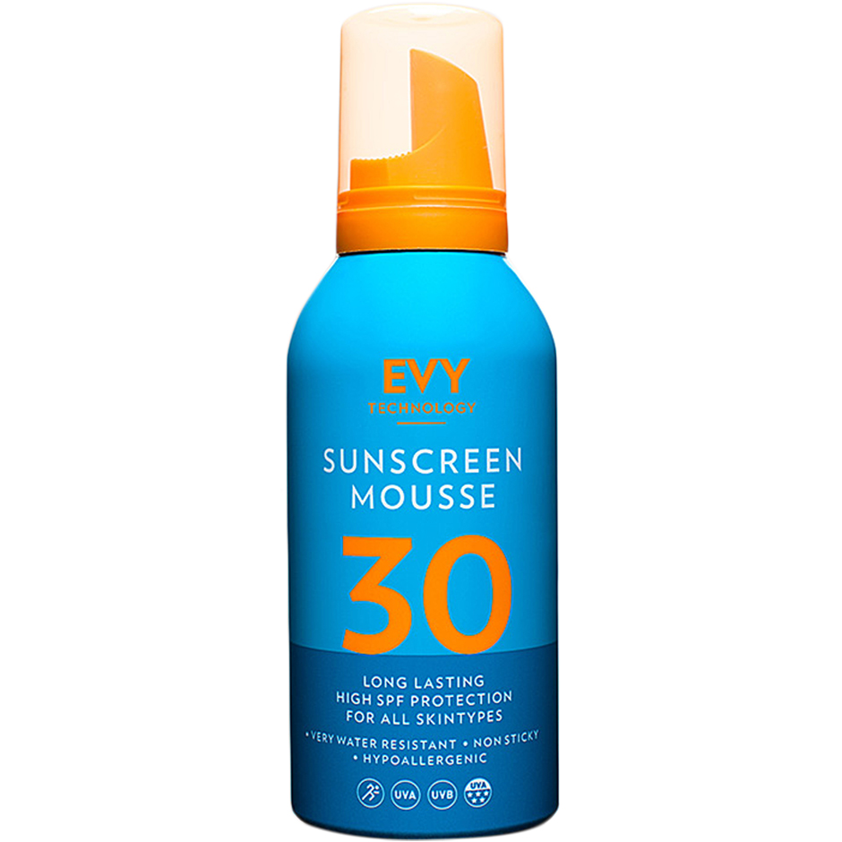 EVY Technology Sunscreen Mousse Face og Body SPF30 100 ml