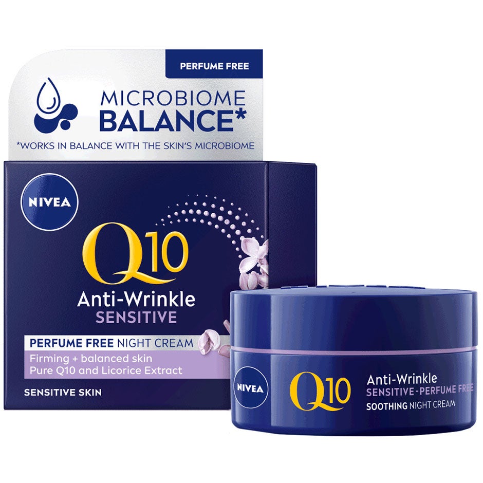 Bilde av Nivea Q10 Plus Power Anti-wrinkle Sensitive Night 50 Ml