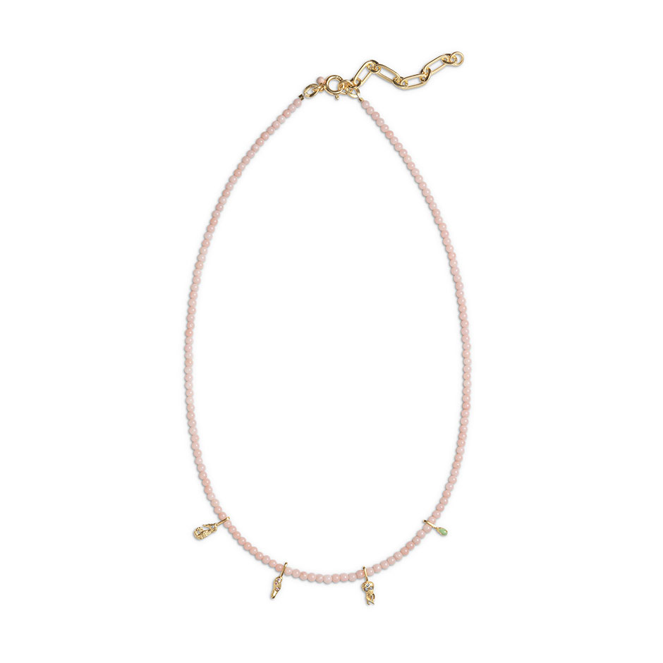 Bilde av Enamel Copenhagen Necklace, Bahama Coral - 40,5 Cm