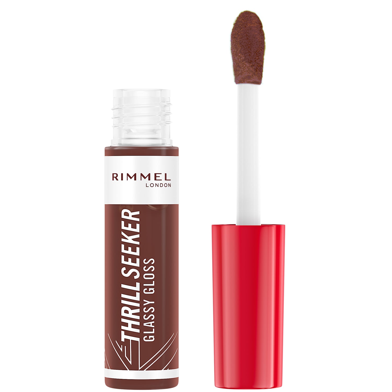 Rimmel Thrill Seeker Glassy Gloss Lip Gloss Chocolate glaze 800