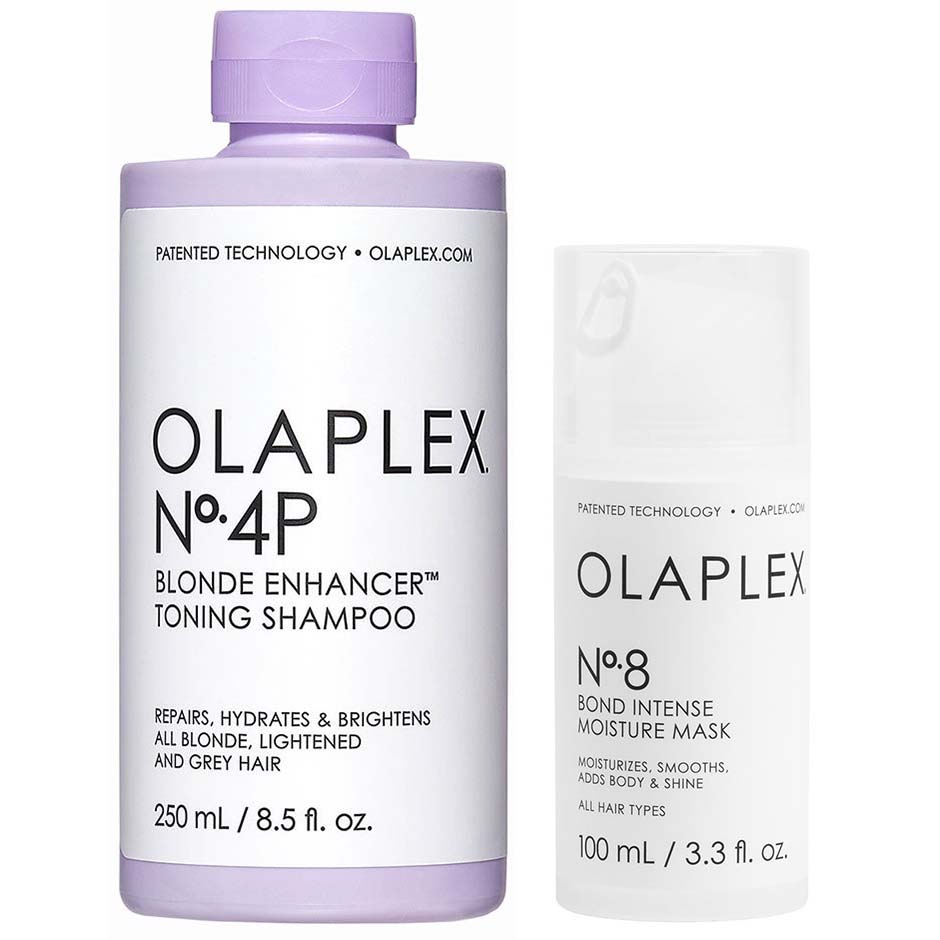 Bilde av Olaplex Olaplex Duo Silverschampoo & No.8