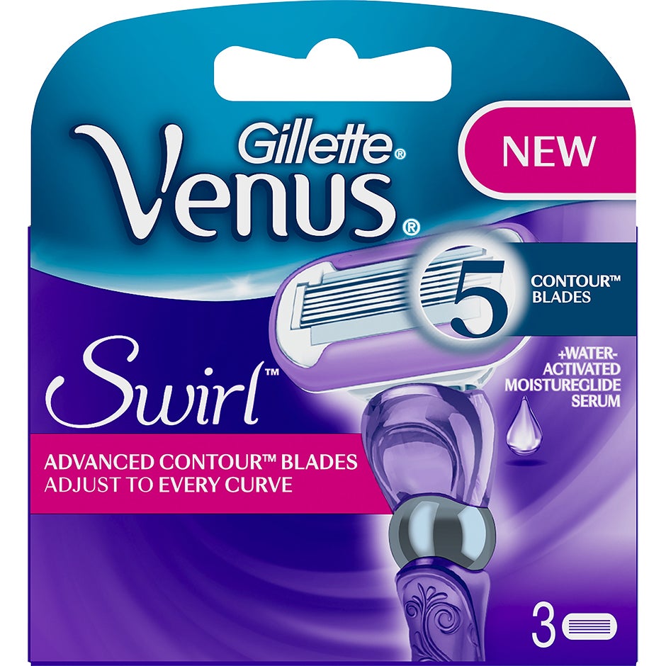 Gillette Gillette Venus Swirl Extra Smooth 3 stk 7702018401291 Tilsvarer: N/A