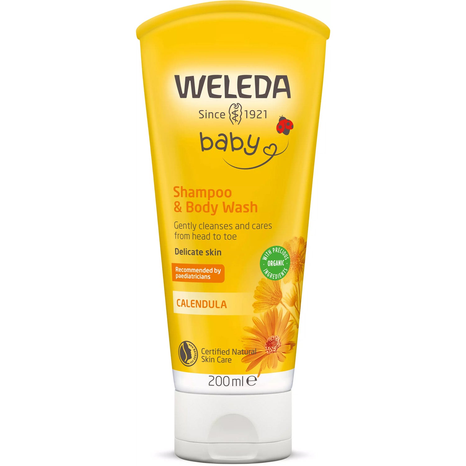 Calendula Sjampo Og Dusjkrem 200 ml