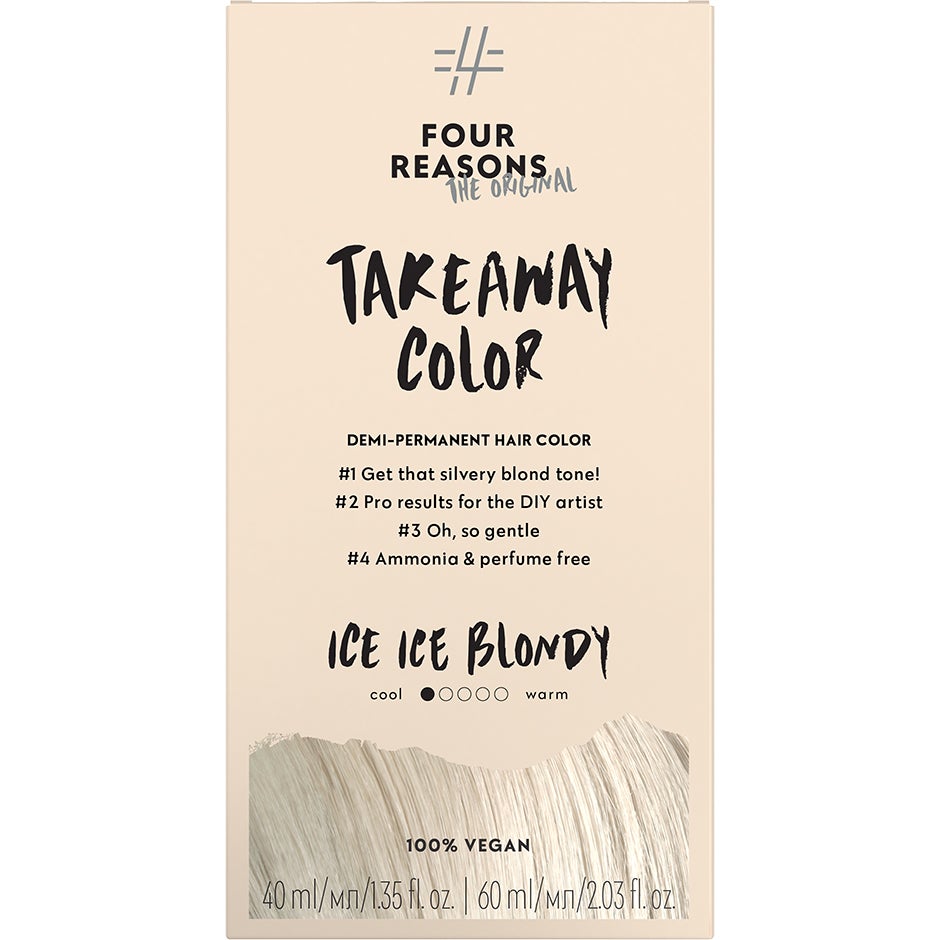 Bilde av Four Reasons Take Away Color 10.01 Ice Ice Blondy - 100 Ml