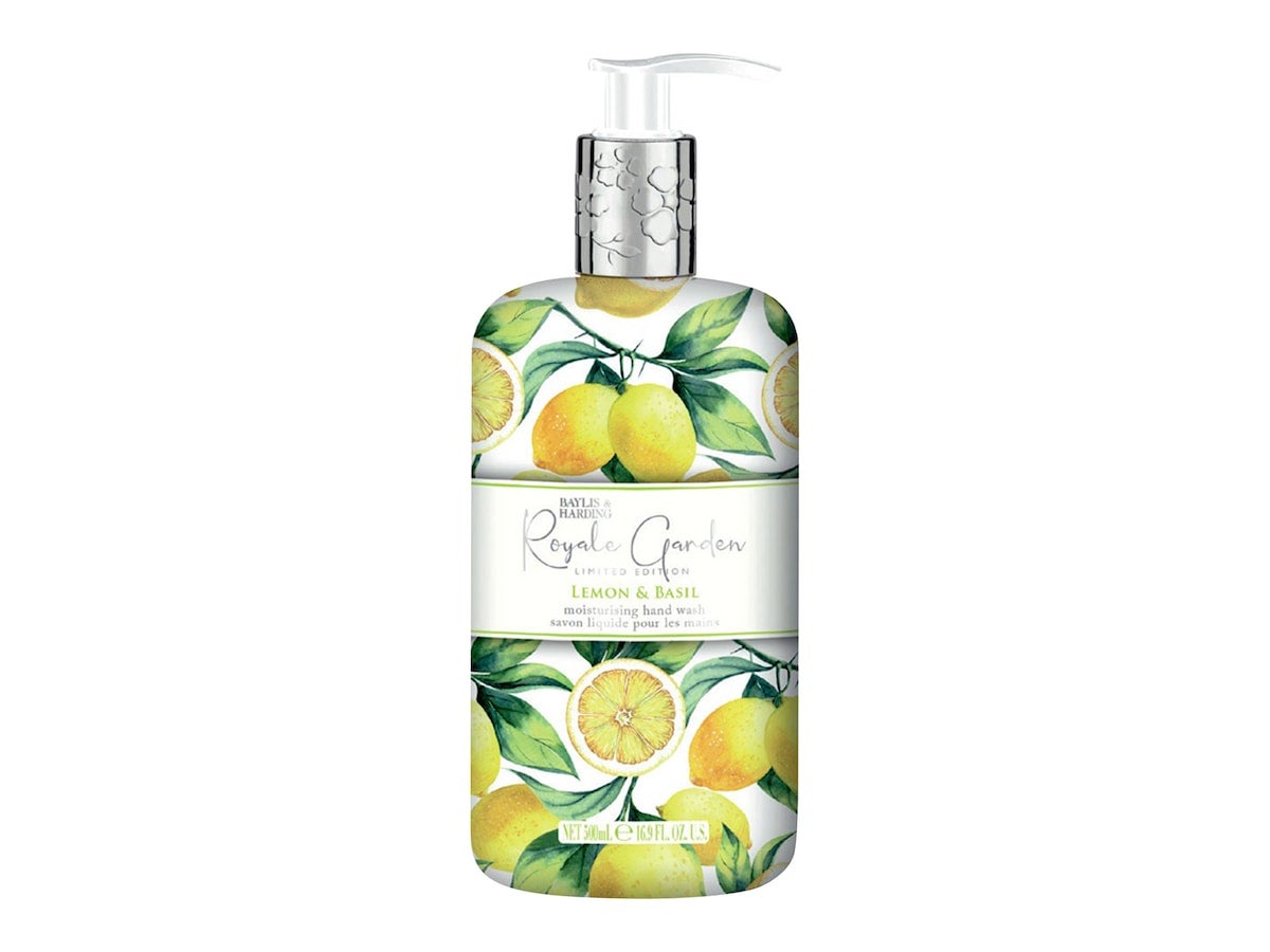 Bilde av Baylis & Harding Royal Garden Hand Wash Lemon & Basil - 500 Ml