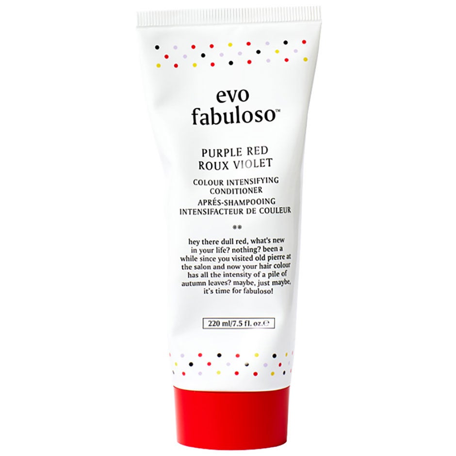 Evo Fabuloso Purple Red Roux Violet Colour Intensifying Conditioner 220 ml