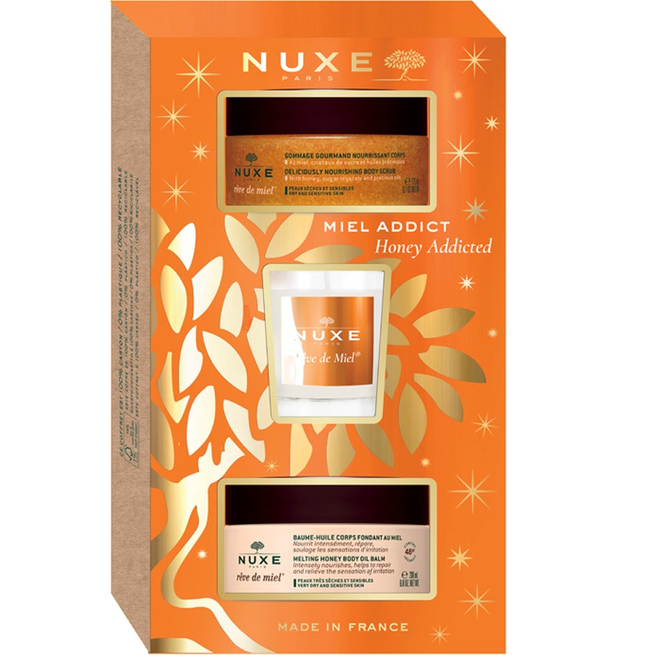 Bilde av Nuxe Reve De Miel Set Gift Set 200ml+175 Ml+70gr