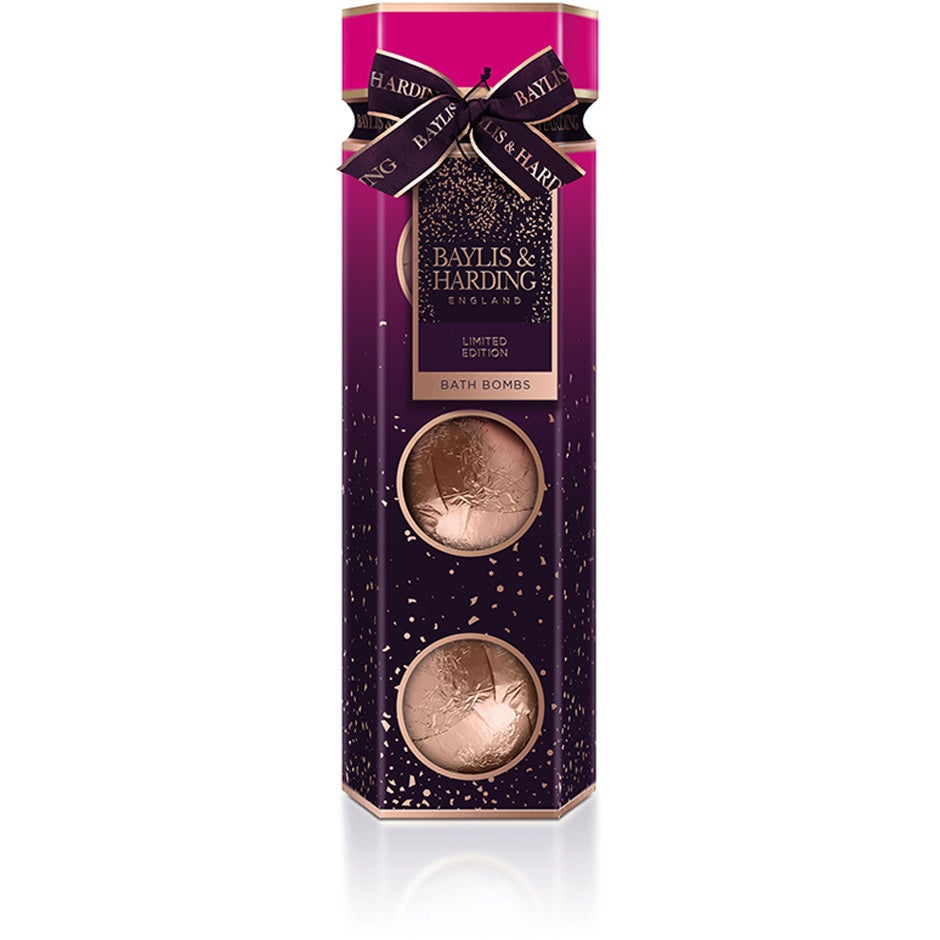 Bilde av Baylis & Harding Wild Fig & Pomegranate 3 Bath Fizzer Cracker Set