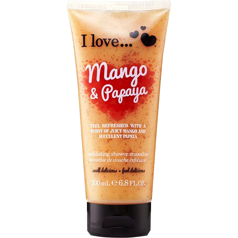 Bilde av I Love… Mango & Papaya Exfoliating Shower S. - 200 Ml