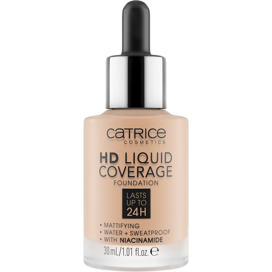 Bilde av Catrice Hd Liquid Coverage Foundation 030 Sand Beige - 30 Ml