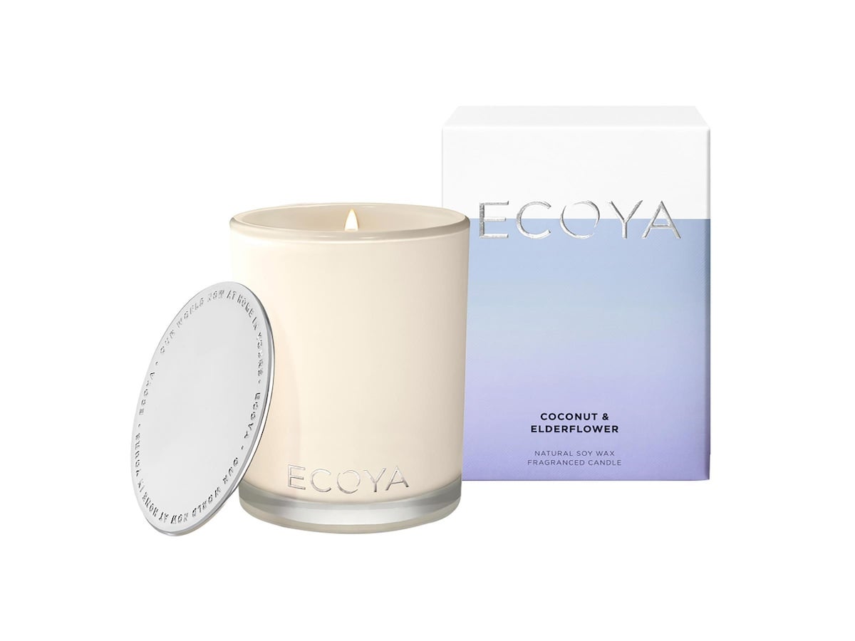 Bilde av Ecoya Coconut & Elderflower Candle 400 Gr 80t Brennetid - 400 G