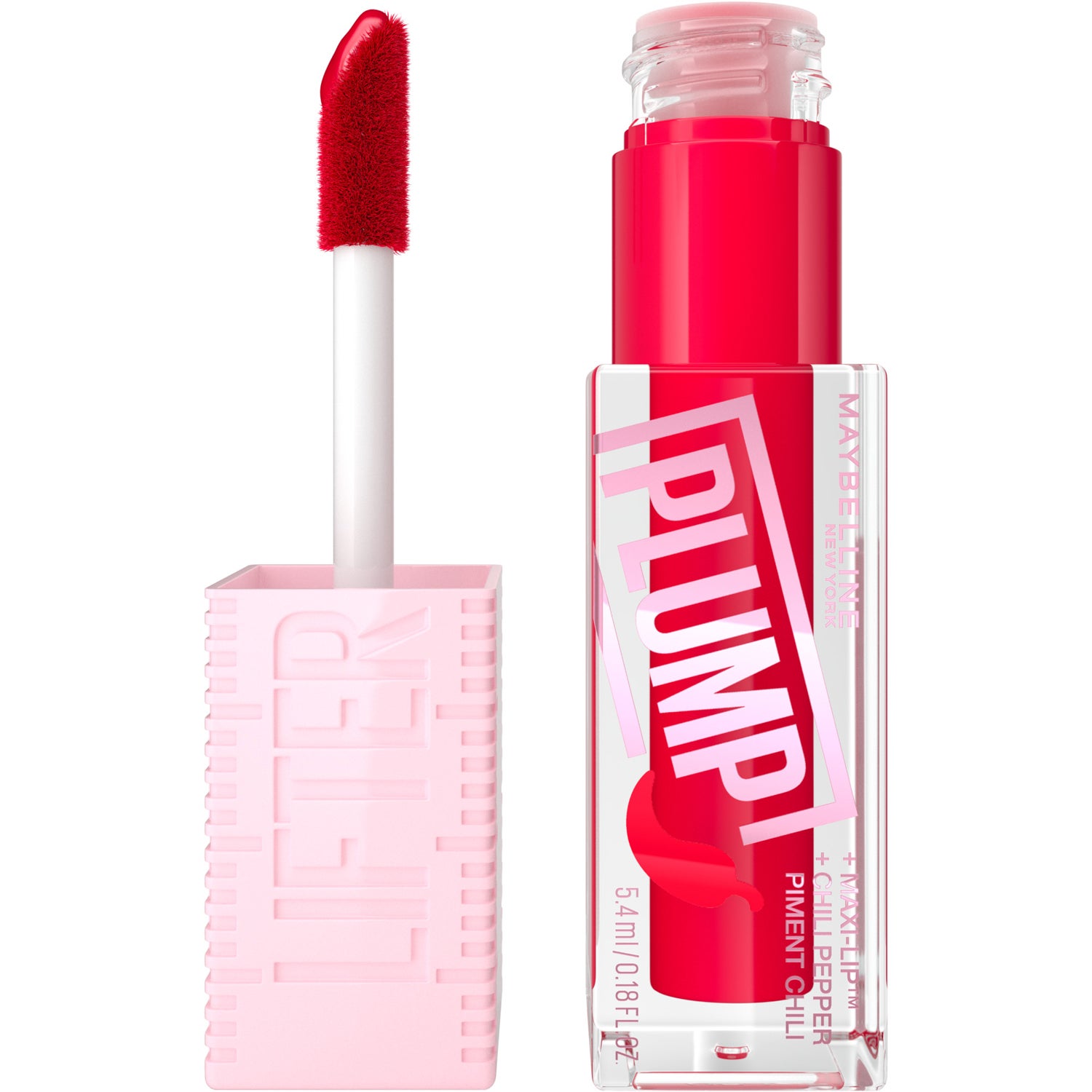 Maybelline Lifter Plump Red Flag 004 (5,4 ml)