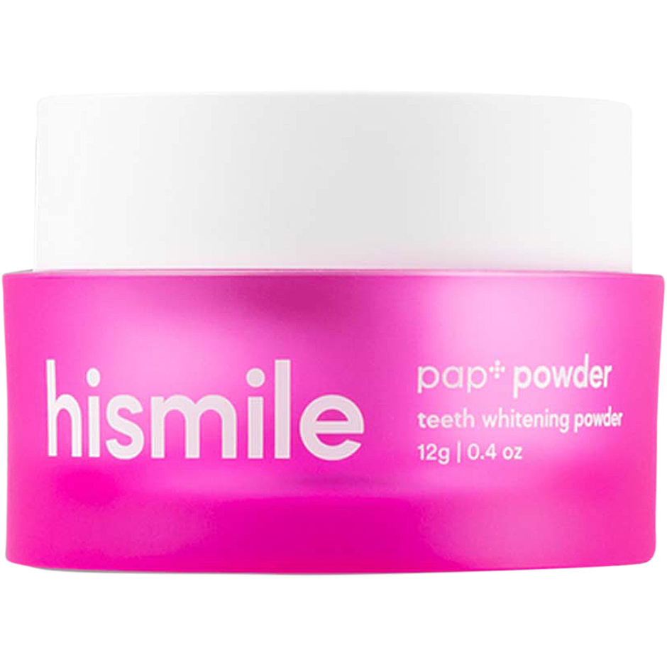 Bilde av Hismile Pap+ Whitening Powder Simply Apply, Dip, Brush For A Whiter & Brighter Smile - 12 G