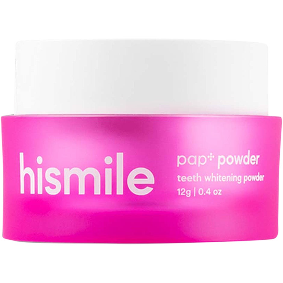 Hismile PAP + Whitening Powder Simply apply, dip, brush for a whiter & brighter smile - 12 g