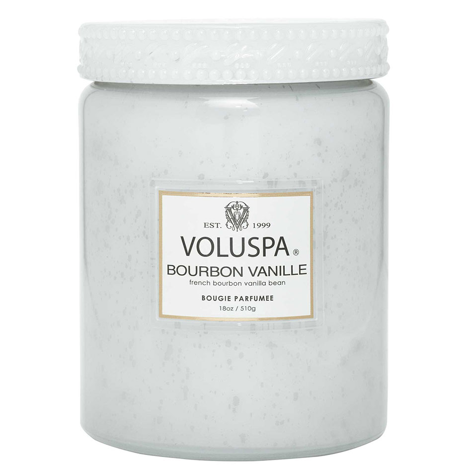 Bilde av Voluspa Large Jar Candle Bourbon Vanille 100h - 510 G