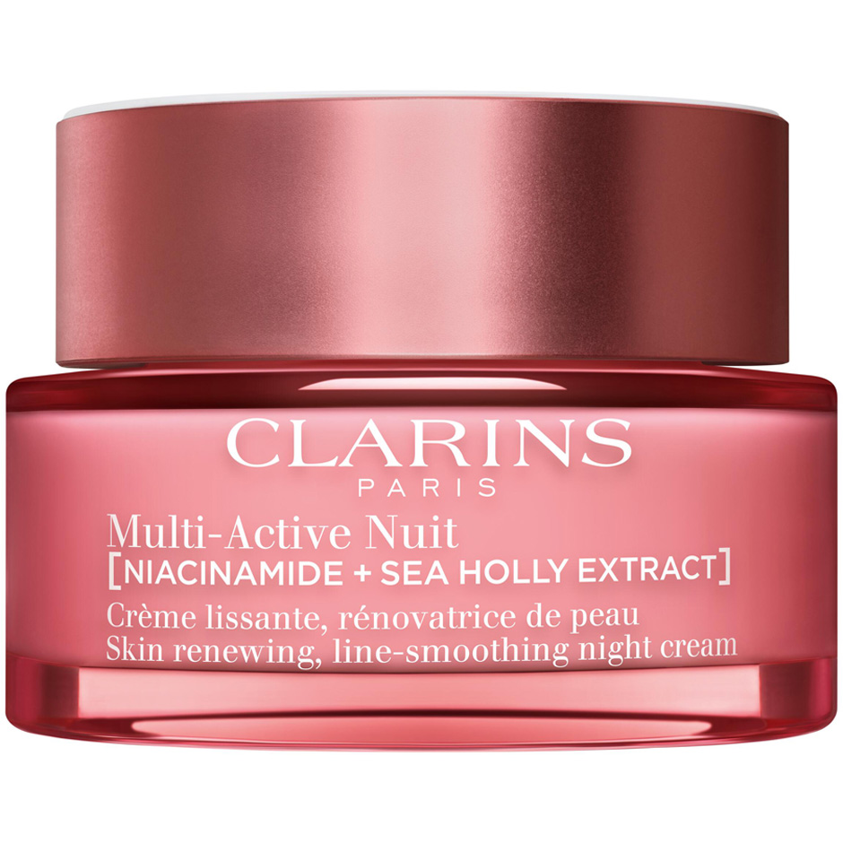Bilde av Clarins Multi-active Nuit Skin Renewing, Line-smoothing Night Cream For All Skin Types - 50 Ml