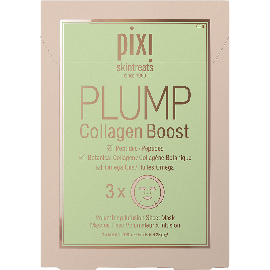Bilde av Pixi Plump Collagen Boost Sheet Mask 3pcs