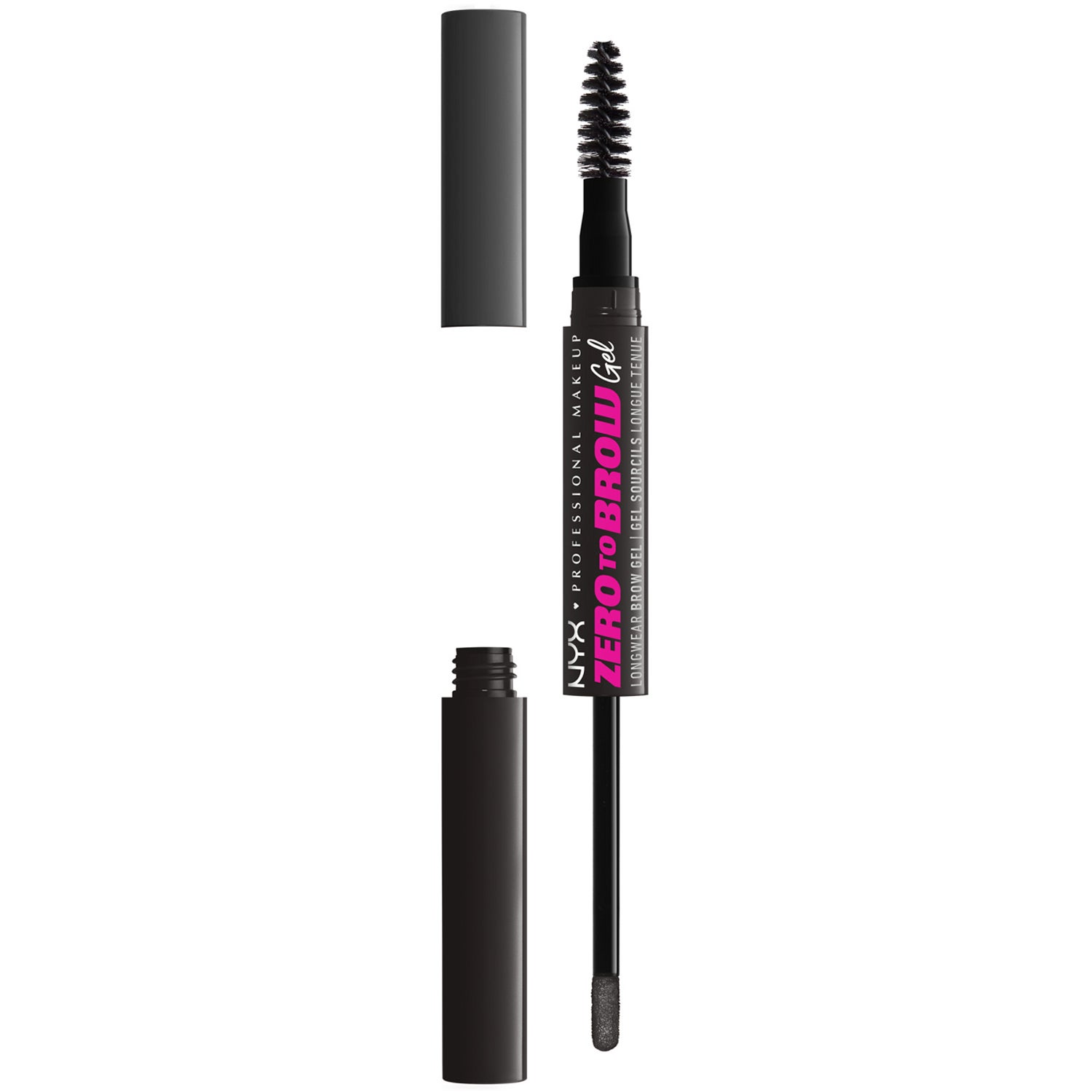 Zero To Brow Longwear Brow Gel 8 Black