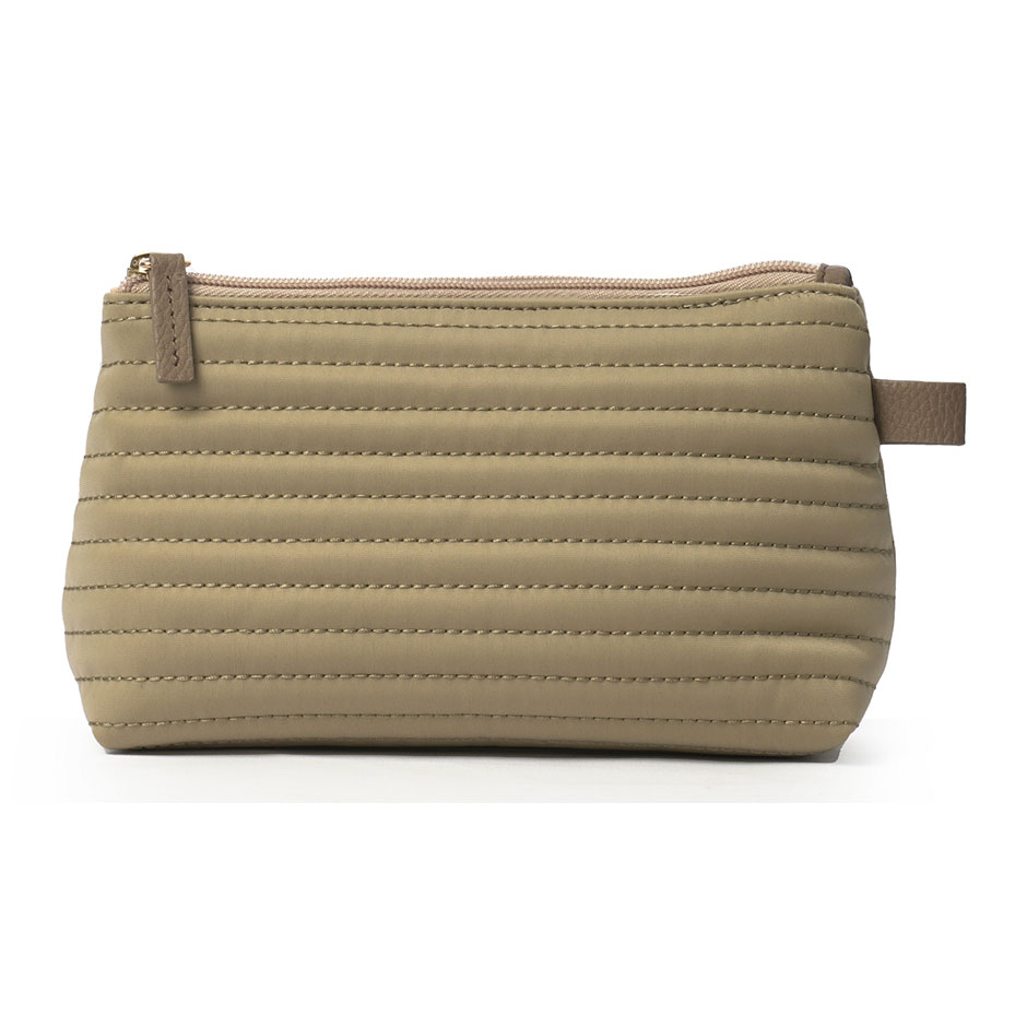 Bilde av Ceannis Cosmetic S Taupe Soft Quilted Stripes Taupe