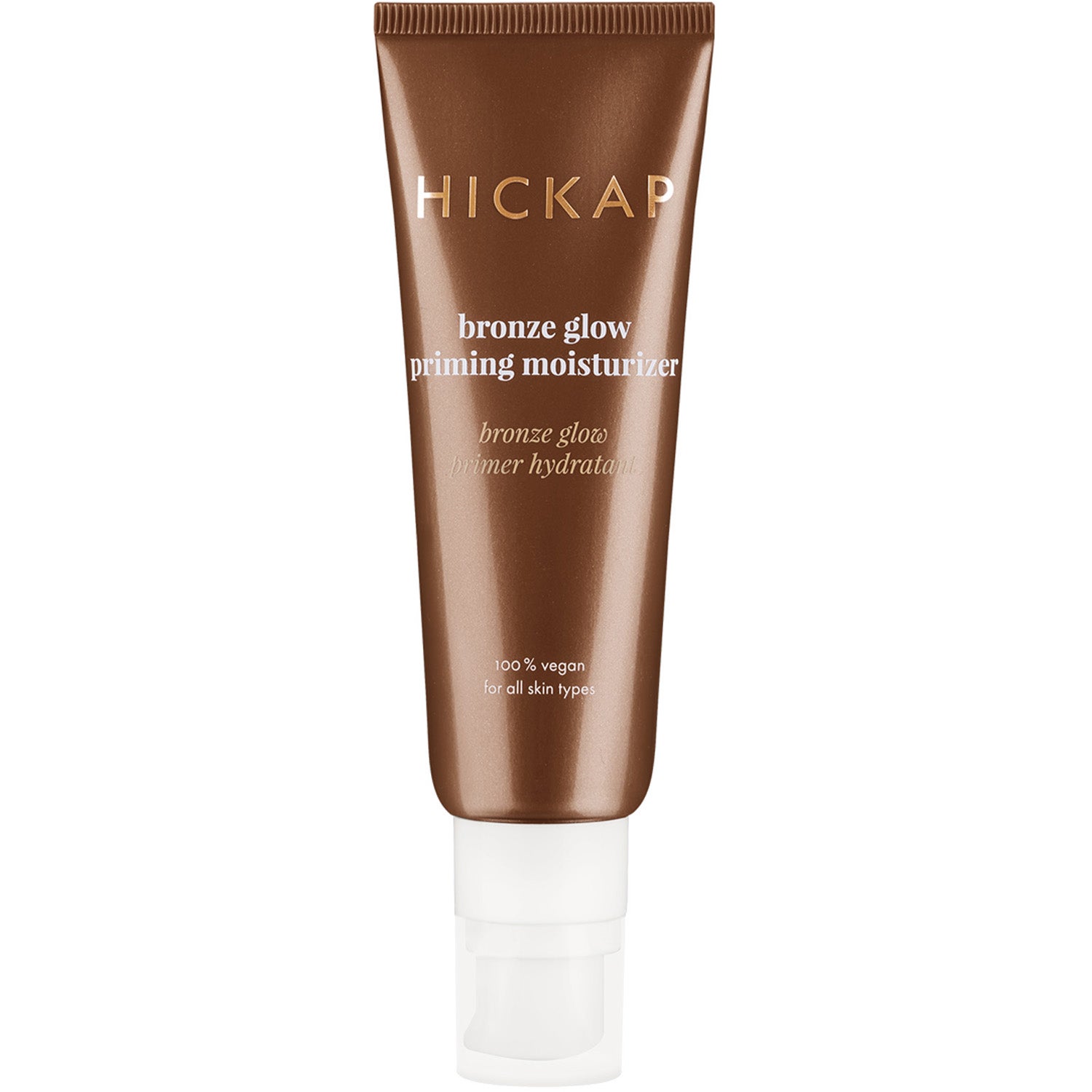 Hickap Bronze Glow Priming Moisturizer Brown - 50 ml