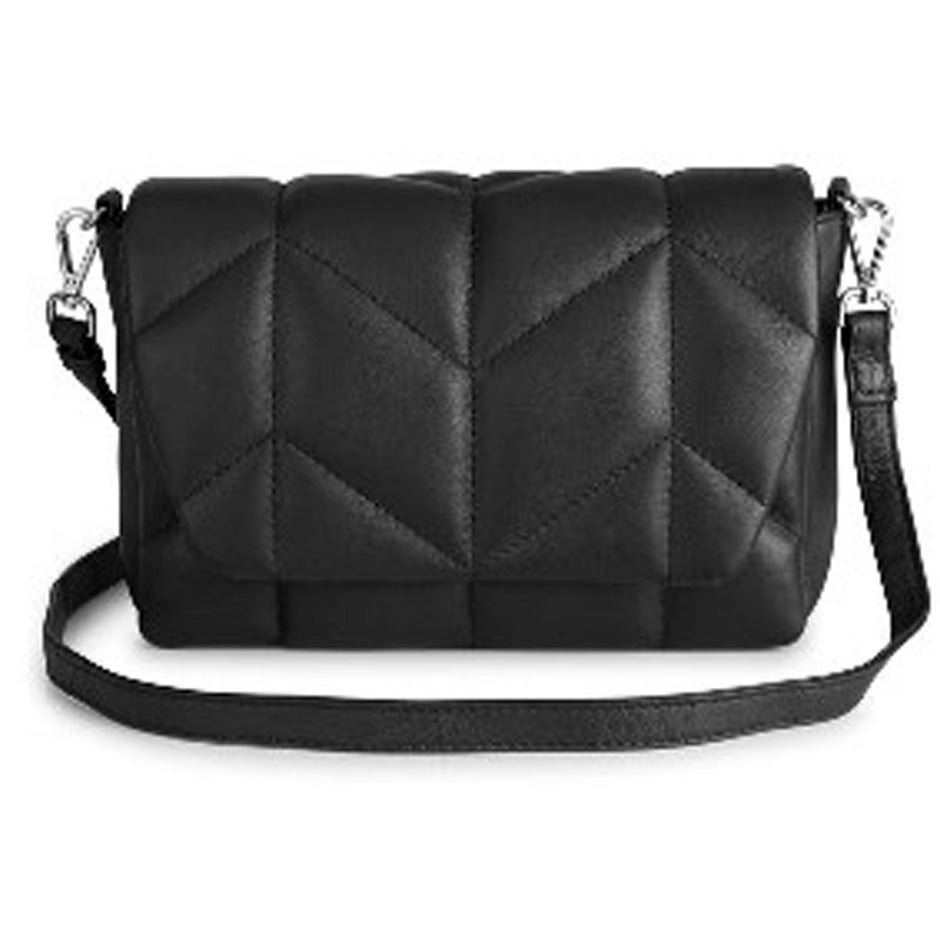 Bilde av Markberg Eileen Crossbody Bag Chevron Puff Black 24x12x7 Cm