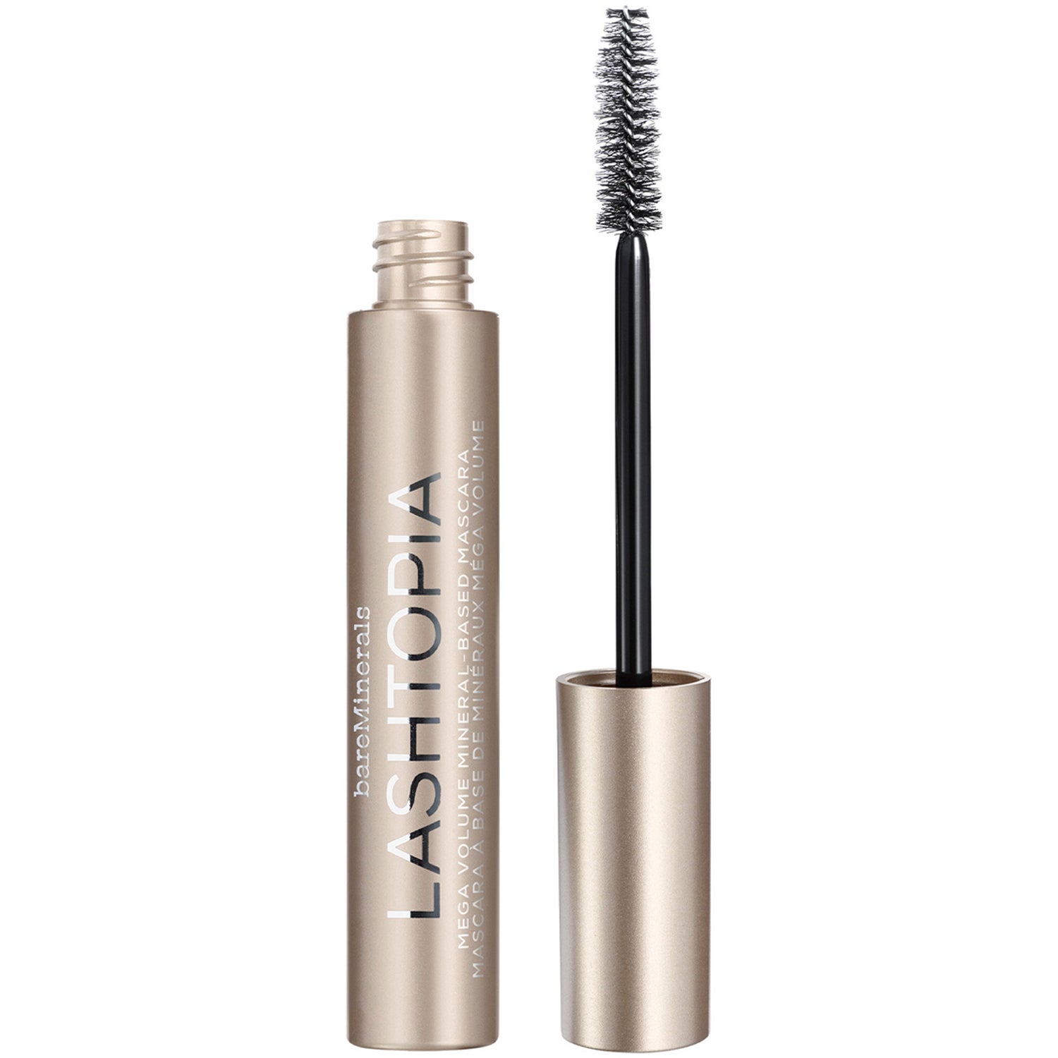 Lashtopia Mega Volume Mineral-Based Mascara Black 12 ml
