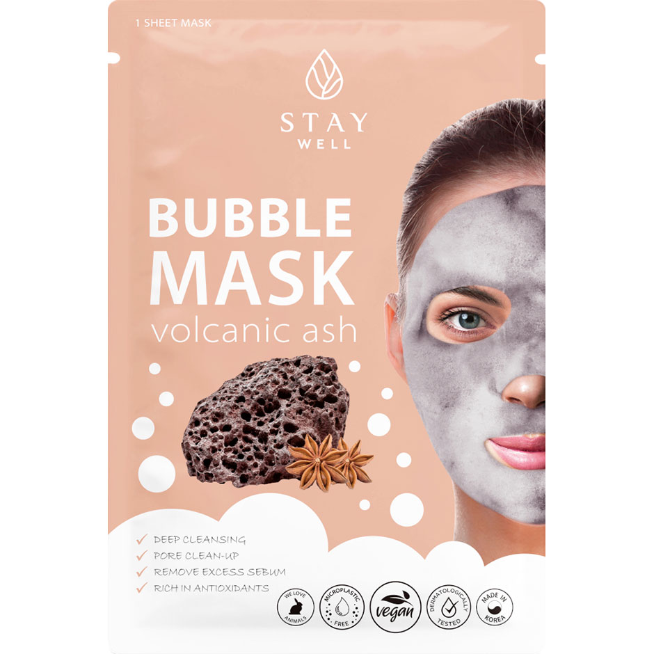 Bilde av Stay Well Deep Cleansing Bubble Mask Volcanic 1pcs