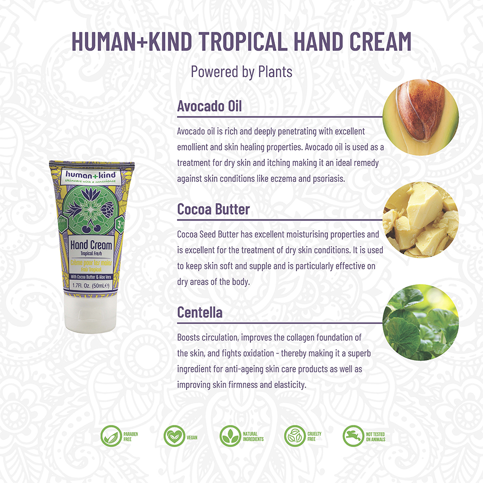 Hand+Elbow+Feet Cream Tropical Fresh