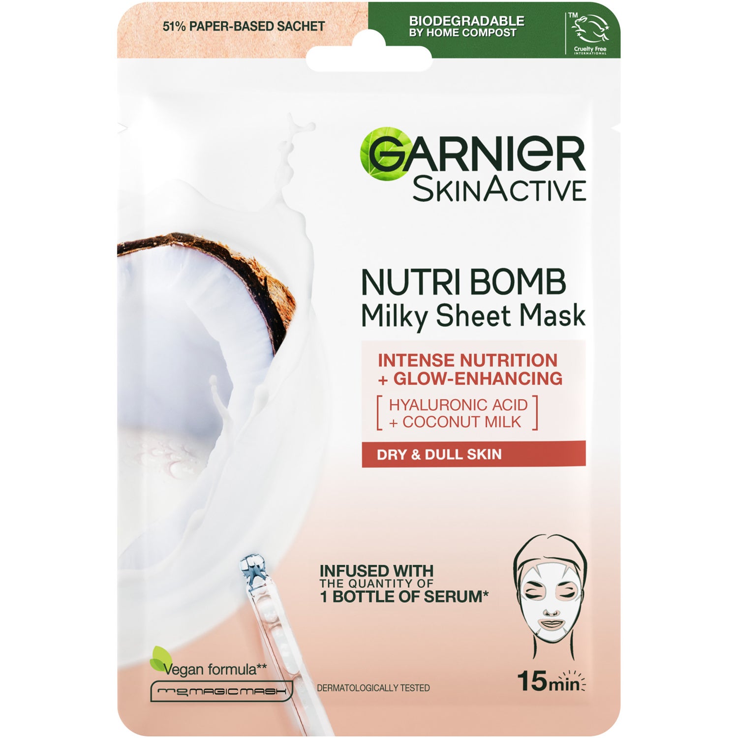 Bilde av Garnier Skin Active Nutri Bomb Tissue Mask 30 G