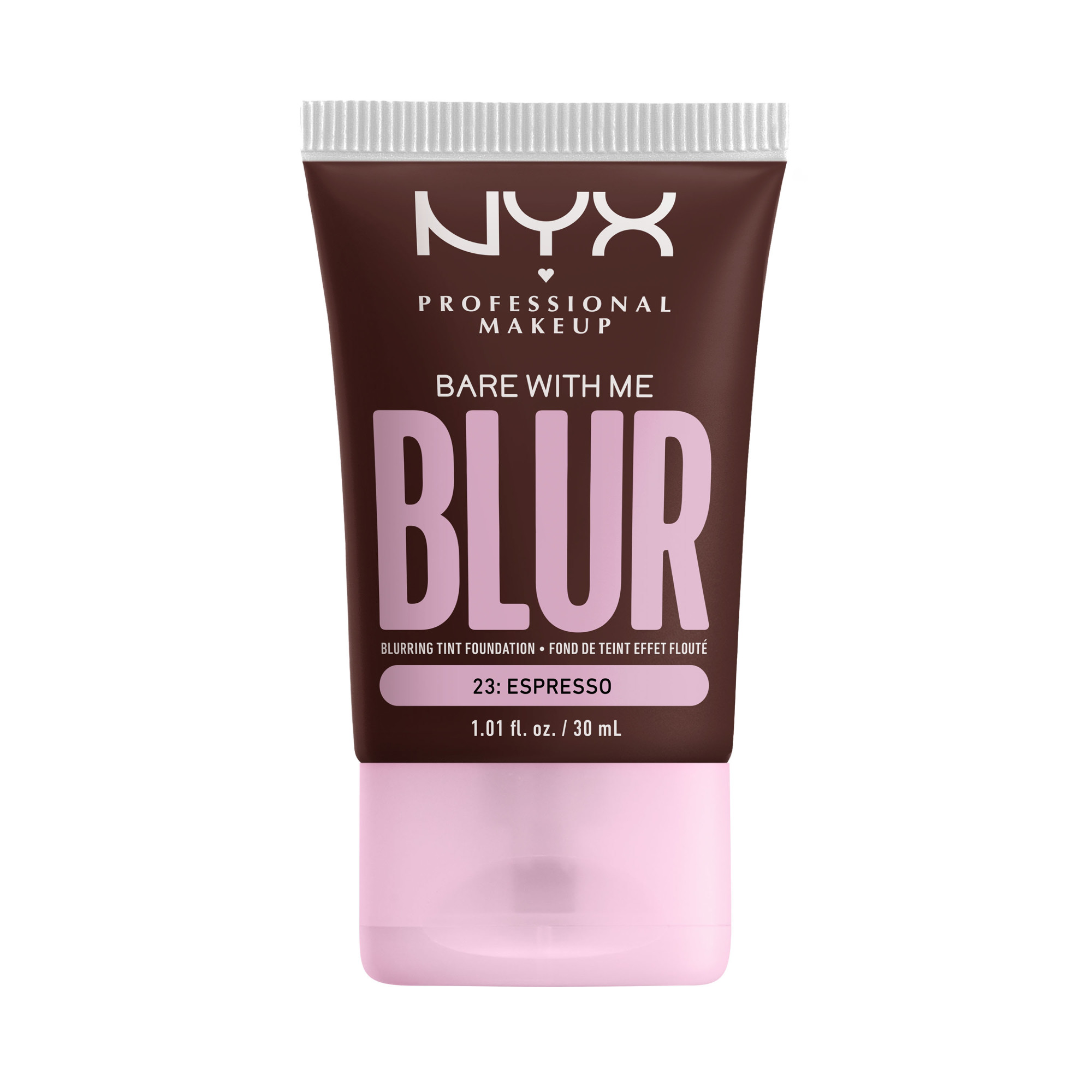 Bilde av Nyx Professional Makeup Bare With Me Blur Tint Foundation Espresso - Deep Espresso With A Cool Undertone 23 - 30 Ml