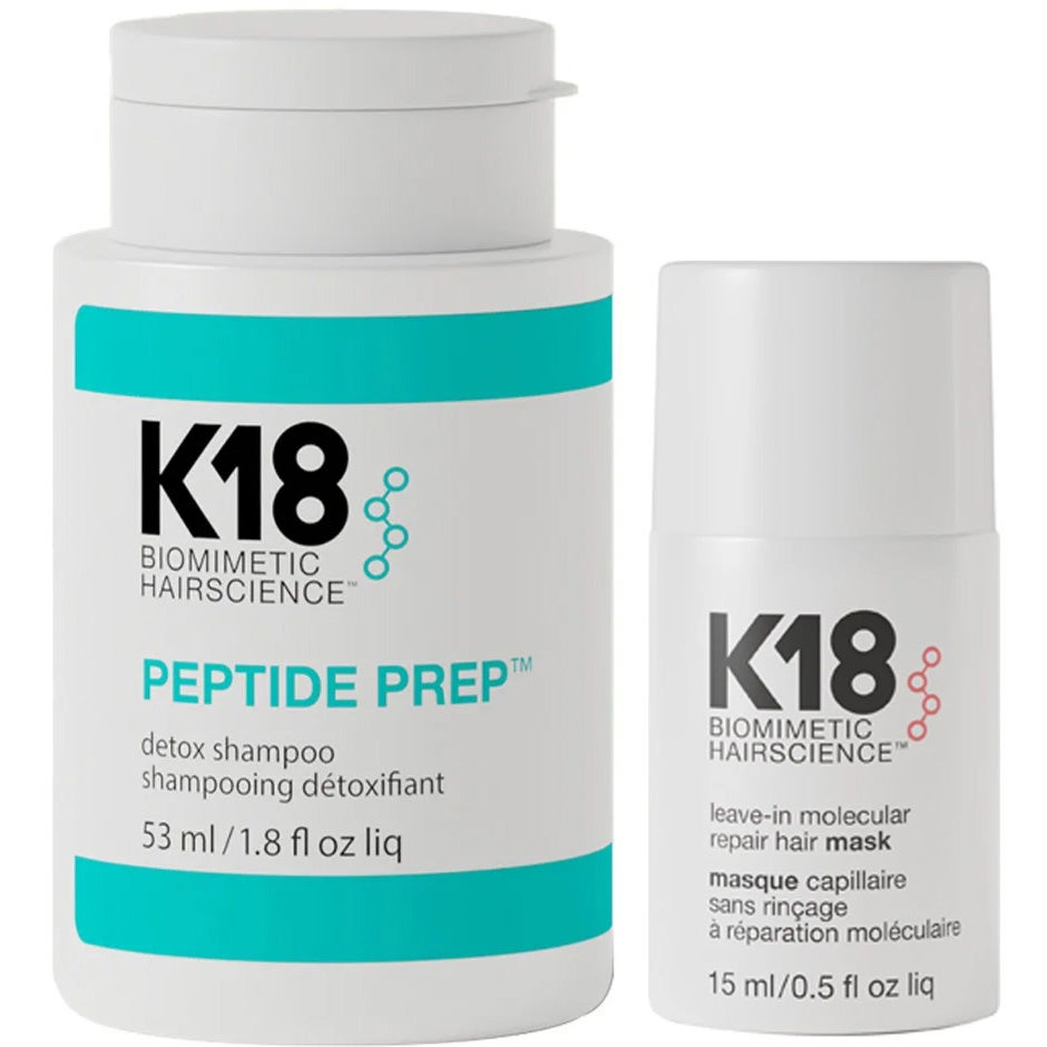 Bilde av K18 Detox Shampoo & Leave-in Repair Mask 53 + 15 Ml