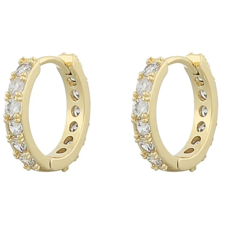 Unnie ring ear gold/clear