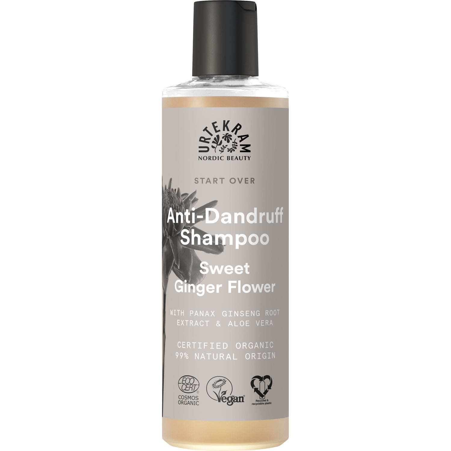 Urtekram Anti-Dandruff Sweet Ginger Flower Shampoo 250 ml