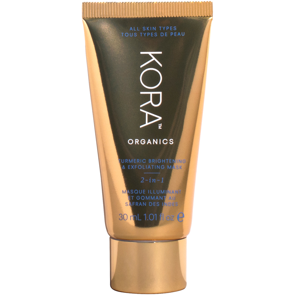 Kora Organics Turmeric Brightening & Exfoliating Mask 2-In-1 30ml