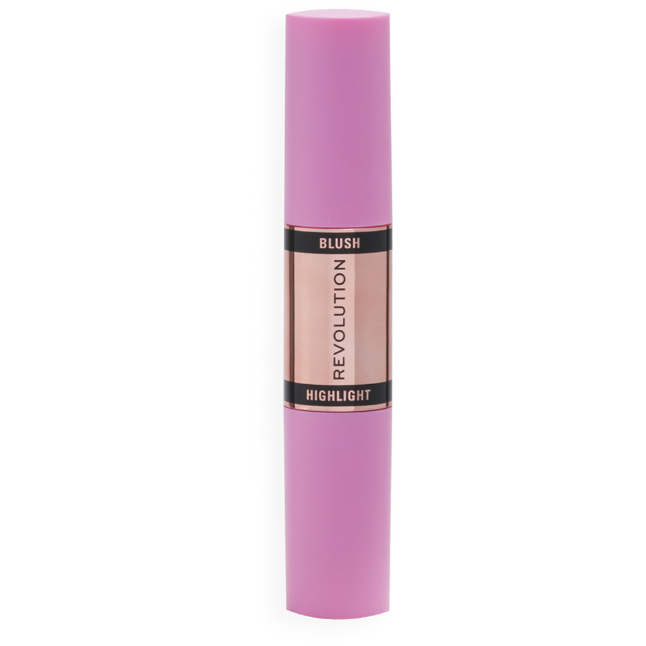 Bilde av Makeup Revolution Blush & Highlight Stick Coral Dew - 8,6 G