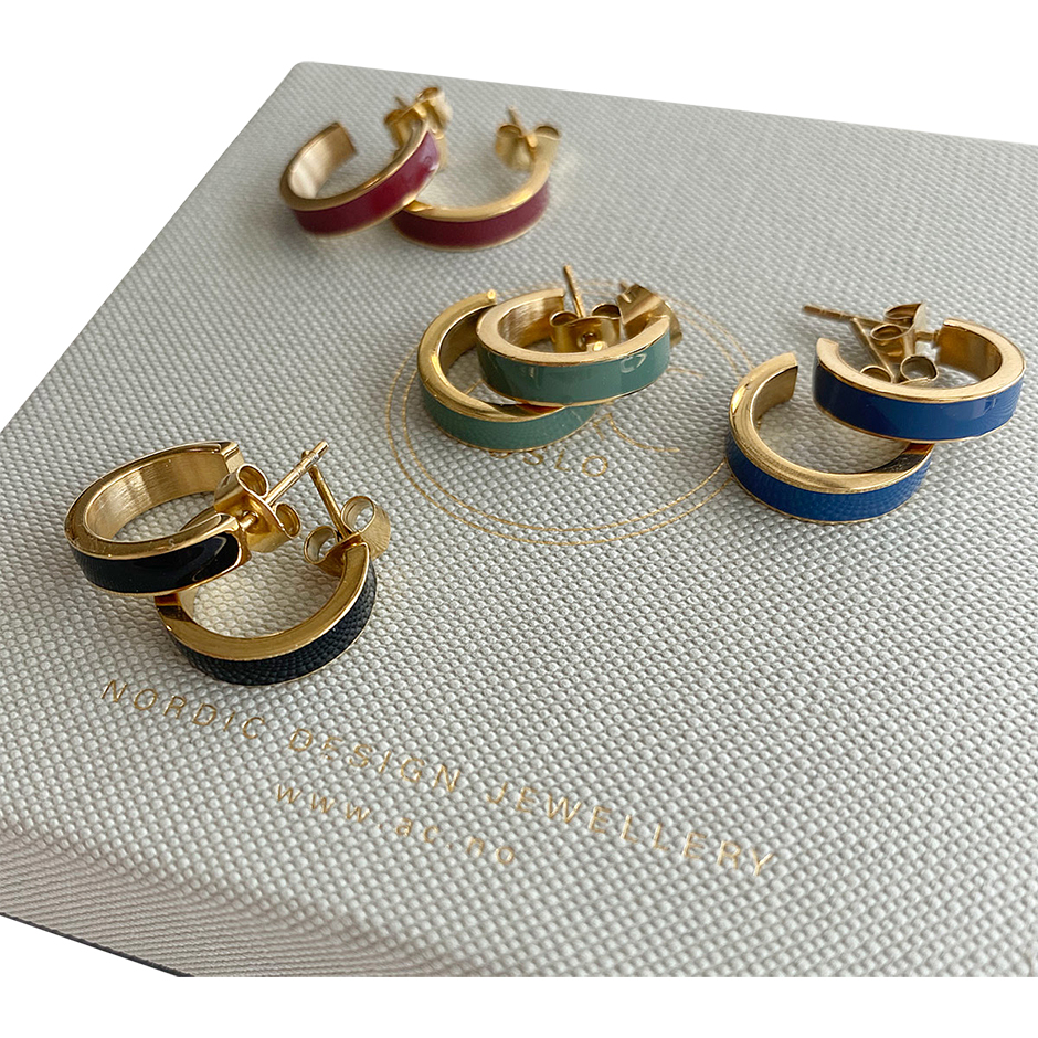 Creol Enamel Steel Earring