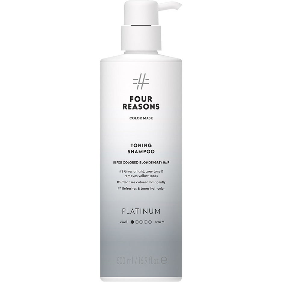 Bilde av Four Reasons Toning Shampoo Platinum 500 Ml