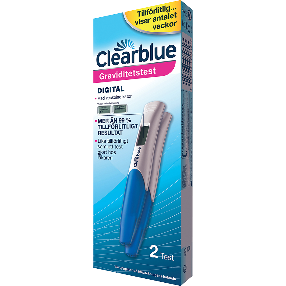 Bilde av Clearblue Pregnancy Test With Weeks Indicator 2ct