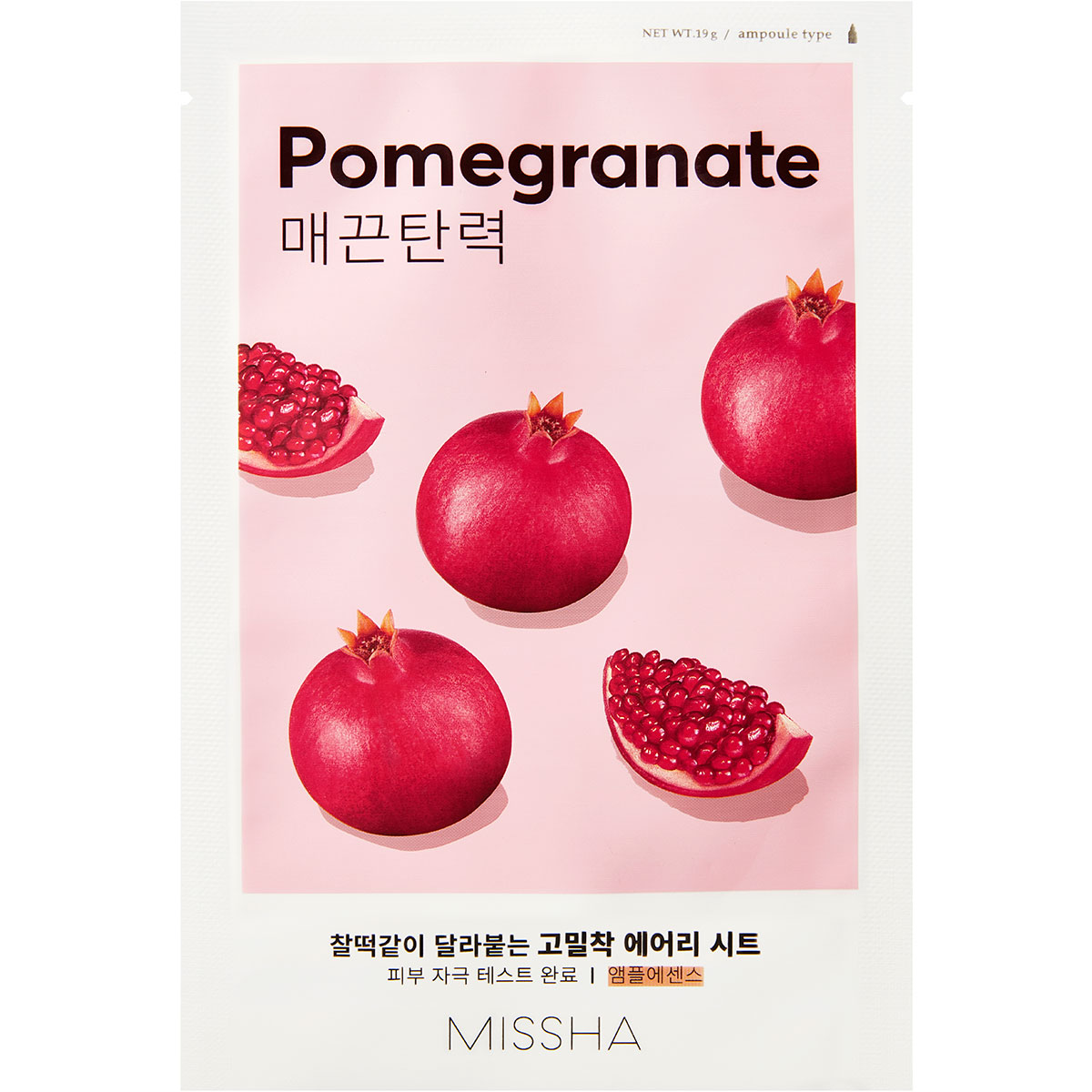 Bilde av Missha Airy Fit Sheet Mask (pomegranate) 19 G