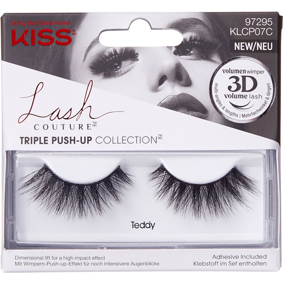 Kiss Lash Triple Push Up Teddy