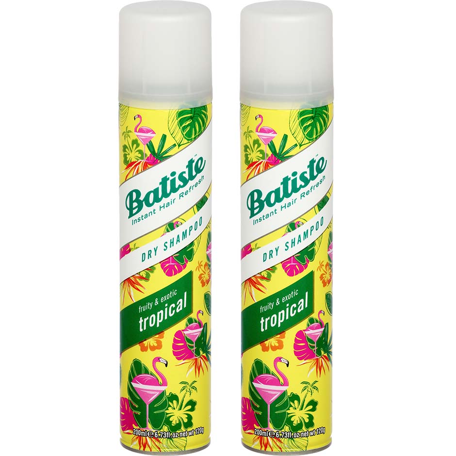 Bilde av Batiste Dry Shampoo Tropical Duo 2 X Dry Shampoo 200ml