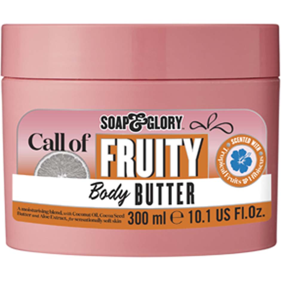 Bilde av Soap & Glory Call Of Fruity Body Butter For Hydration And Softer Skin Body Butter - 300 Ml