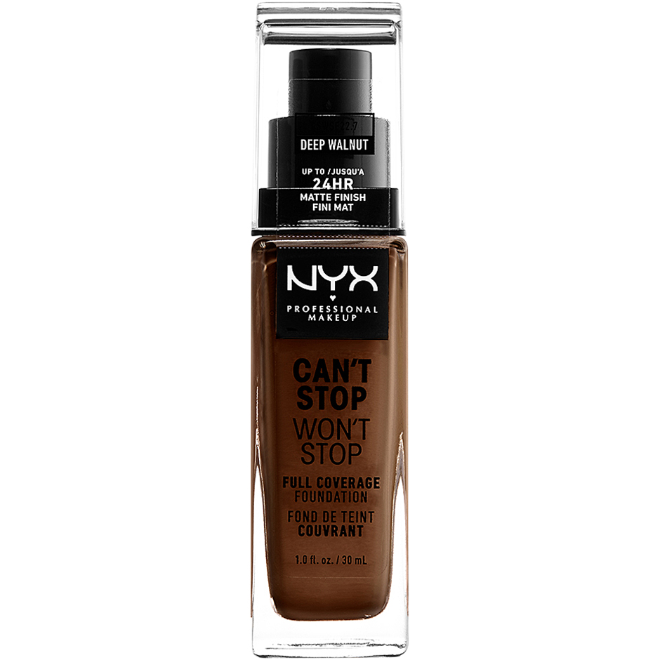 Bilde av Nyx Professional Makeup Can't Stop Won't Stop Foundation Deep Walnut - 30 Ml